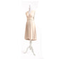 More Than Multiple Wear Rope Cross Backless Bandage One-piece Dress Long And Short