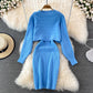Women's Two-Piece Knitted Camisole Dress