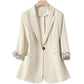 The New Summer Korean Style Slim Slimming One-button Suit Jacket