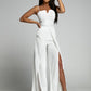 Suspender Waist-tight Straight Mop Minimalist Jumpsuit