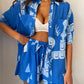 Women's Fashion Casual Printing Home Wear Suit