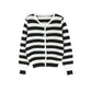 Women's Short Long Sleeve Round Neck Cardigan Jacket