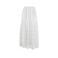 Lace See-through A- Hem Skirt
