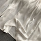 Slim Pleated Mesh Beaded See-through Design Chic Top