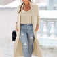 New Cardigan Trench Coat Knitted Loose Sweater Vest Suit
