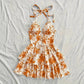 New SpringSummer European And American-style Camisole Top And Audrey Hepburn-inspired Designer Floral Dress