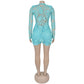 Fashion Women's Hollowed-out Two-piece Set