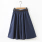 Women's Mid-Length Denim Skirt Skirt