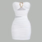 Sexy Stylish Sheer Form-fitting Tube Dress