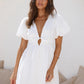 Polyester Kite Flying Dress White Female
