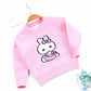 No fading, no ball, white rabbit double coat with bow