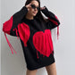Women's Round Neck Fashion Pullover Top Sweater