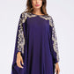 Dubai Batwing Sleeve Robe Plus Size Women's Clothing