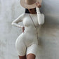 Knitted Slim-fit Hip-lifting Sports Yoga Jumpsuit