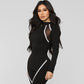 Mesh stitching striped sports overalls
