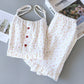 Women's Gauze Shorts Household Clothing Loose Set