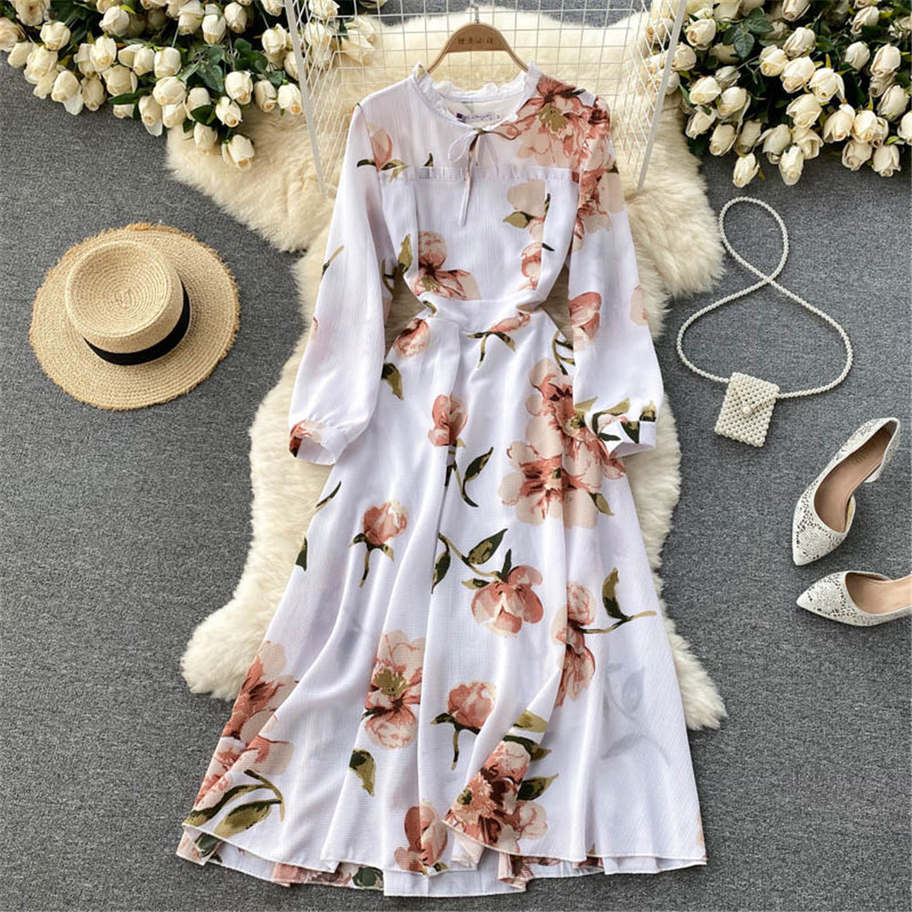New Slim Holiday Skirt Dress With Waist