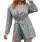 Temperament Commuter Letter V-neck Fashion Plus Size Jumpsuit