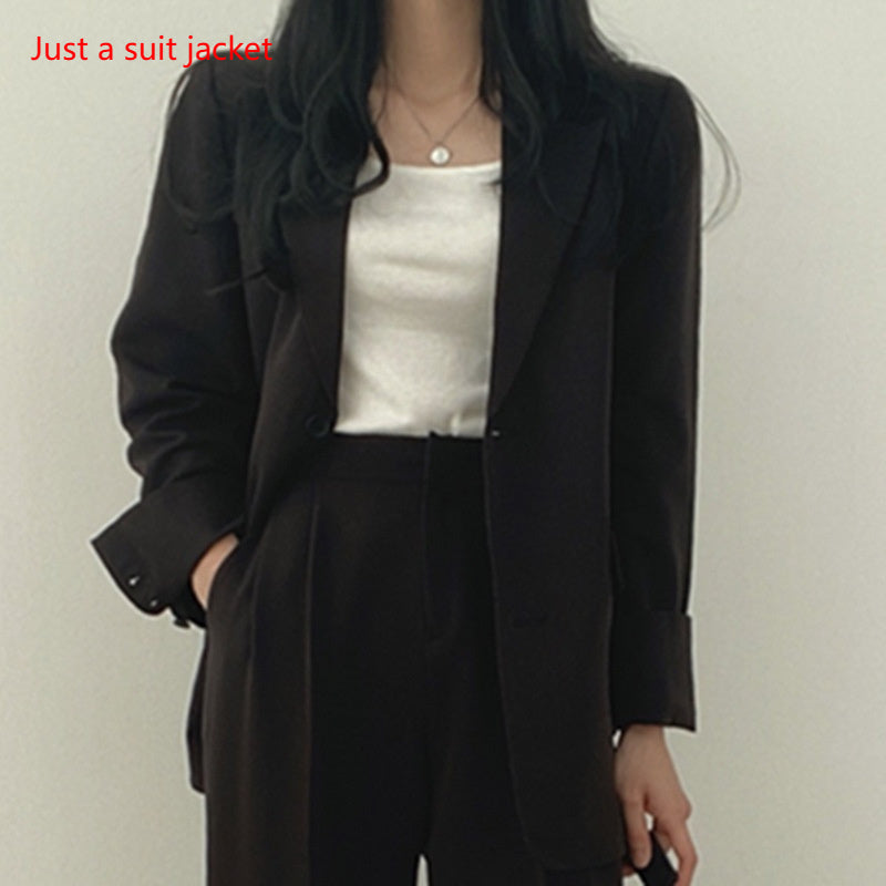 Pink Suit Jacket Spring Autumn Women's Design Sense Niche