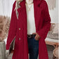 Women's Button Long Sleeve Coat