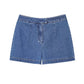 European And American Style Women's Vest Waist-tight Mid-waist Denim Shorts