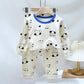 Ensemble de pyjama en coton pour enfants, sous-vêtements pour bébés, vêtements d'intérieur pour garçons, caleçons longs pour filles, haut et bas
