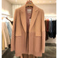 Manteau ample en tricot pour femme