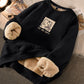 Fashion Thickened Printed Sweater For Women