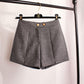 High waist woolen cloth for casual wear