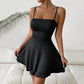 European And American Simple Style Sling Dress