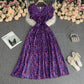 V-neck Dress With A Clever Strategically Designed Silhouette