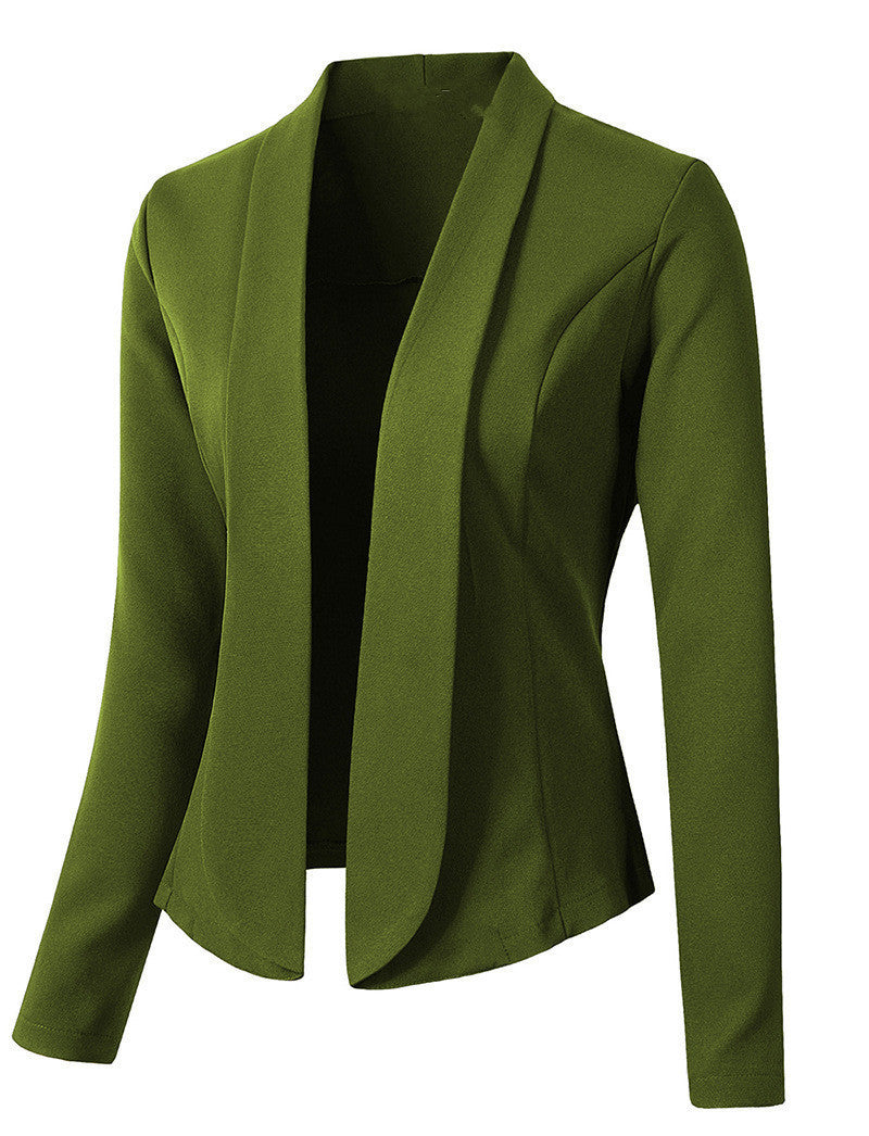 Spring New Casual Long-sleeved Small Suit Jacket