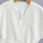 Women's Linen Blend Double Breasted Vest Two Piece Set