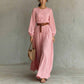 Elegant Long-sleeve Button-up Dressbestseller