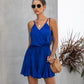 Suspender V-neck A swing female rompers