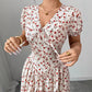 New Womens Floral-print Maxi Dress