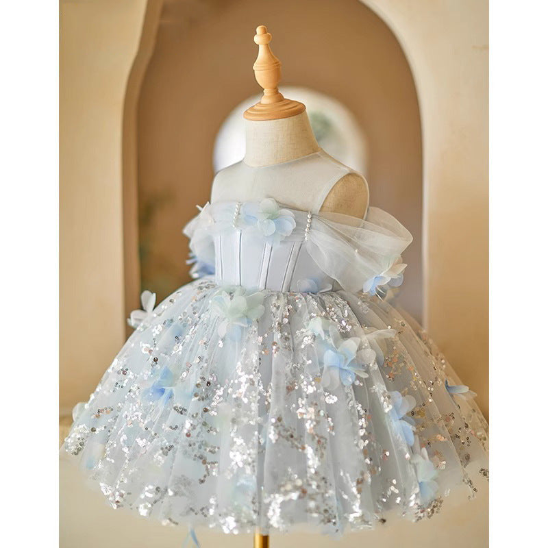 Girls Creative All-match Light Luxury Fashionable Dress
