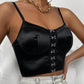 Niche Design Buttoned Satin Premium Wrap Vest