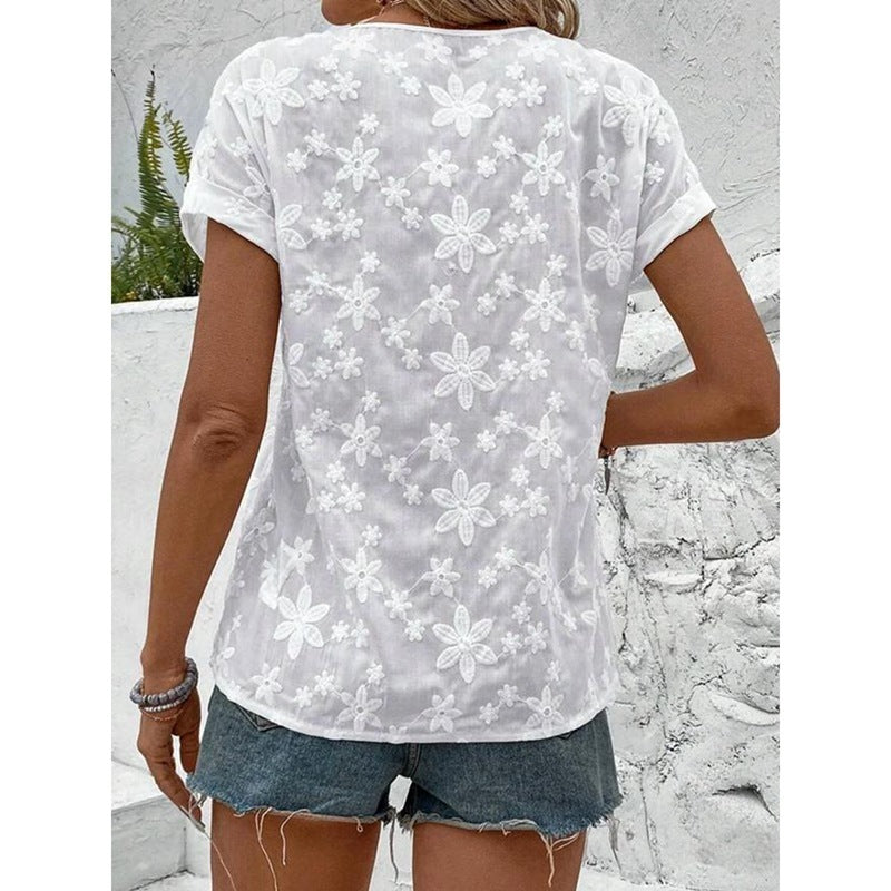 Women's Fashion Solid Color Shirt