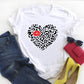 Personalized English Letters Couple Men's And Women's T-shirts
