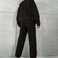 Spring And Autumn Fashion All-matching Casual Two-piece Suit Thin Sportswear