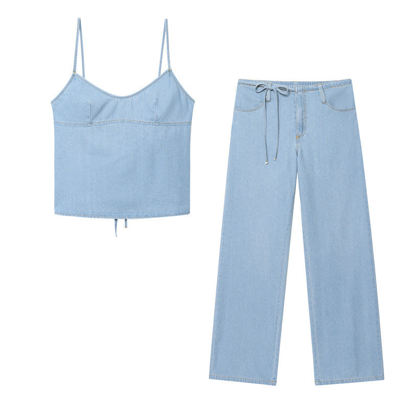 Women's Strappy Bow Top