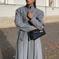Fashion Waist-controlled Small Suit A- Line Skirt Two-piece Suit