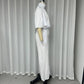 Summer New Half Collar Top Two-piece Set