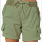 Women's Casual High Waist Cargo Shorts