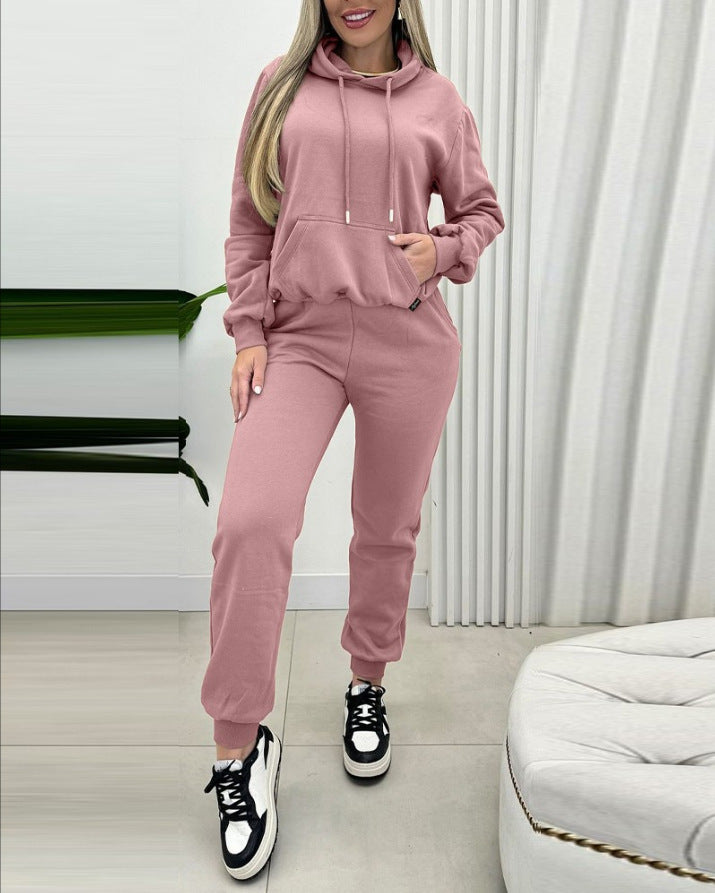 Pull à capuche pour femme, style sport