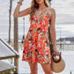 Women's Summer Beach Lace V-neck Tank Dress