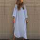 New Autumn And Winter Elegant Solid Color Irregular Dress