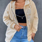 Women's Sweater With Fleece Pockets And Butterfly Zipper Cardigan