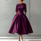Fashionable Chic And Elegant High-Waisted Swing Dress